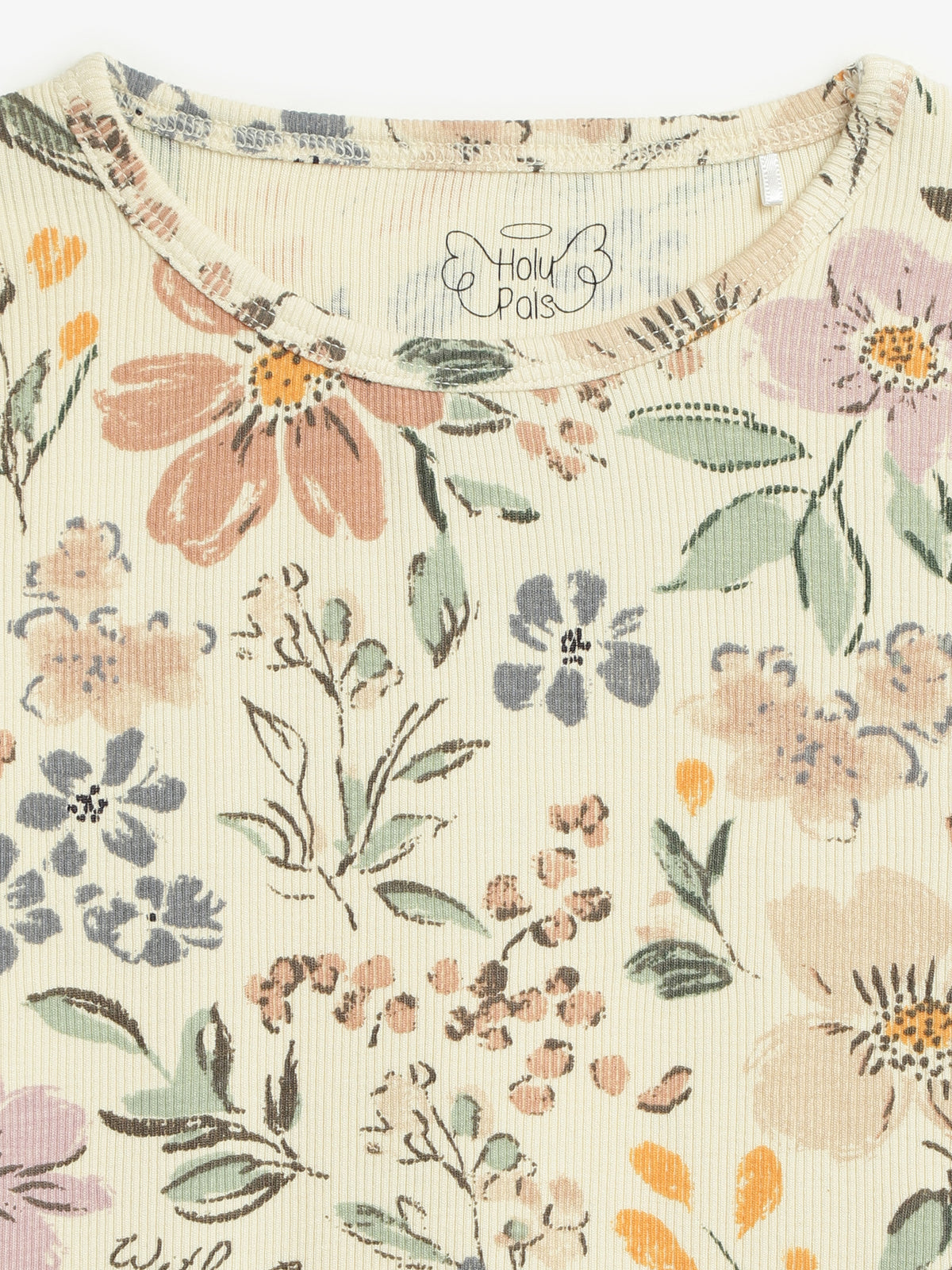 All Things Are Possible PJ Long Sleeve Set Ribbed Cotton/Bamboo Blend