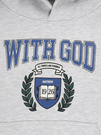 With God Fleece Hoodie