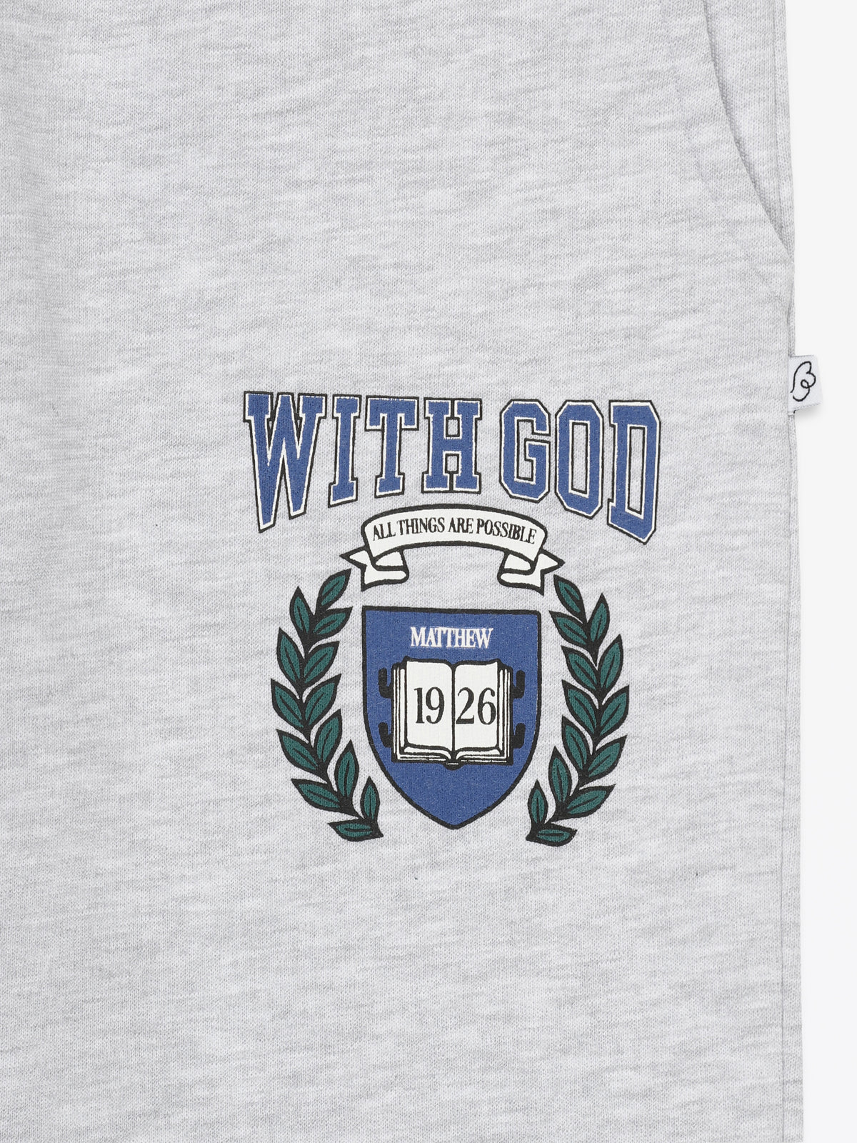 With God Fleece Jogger