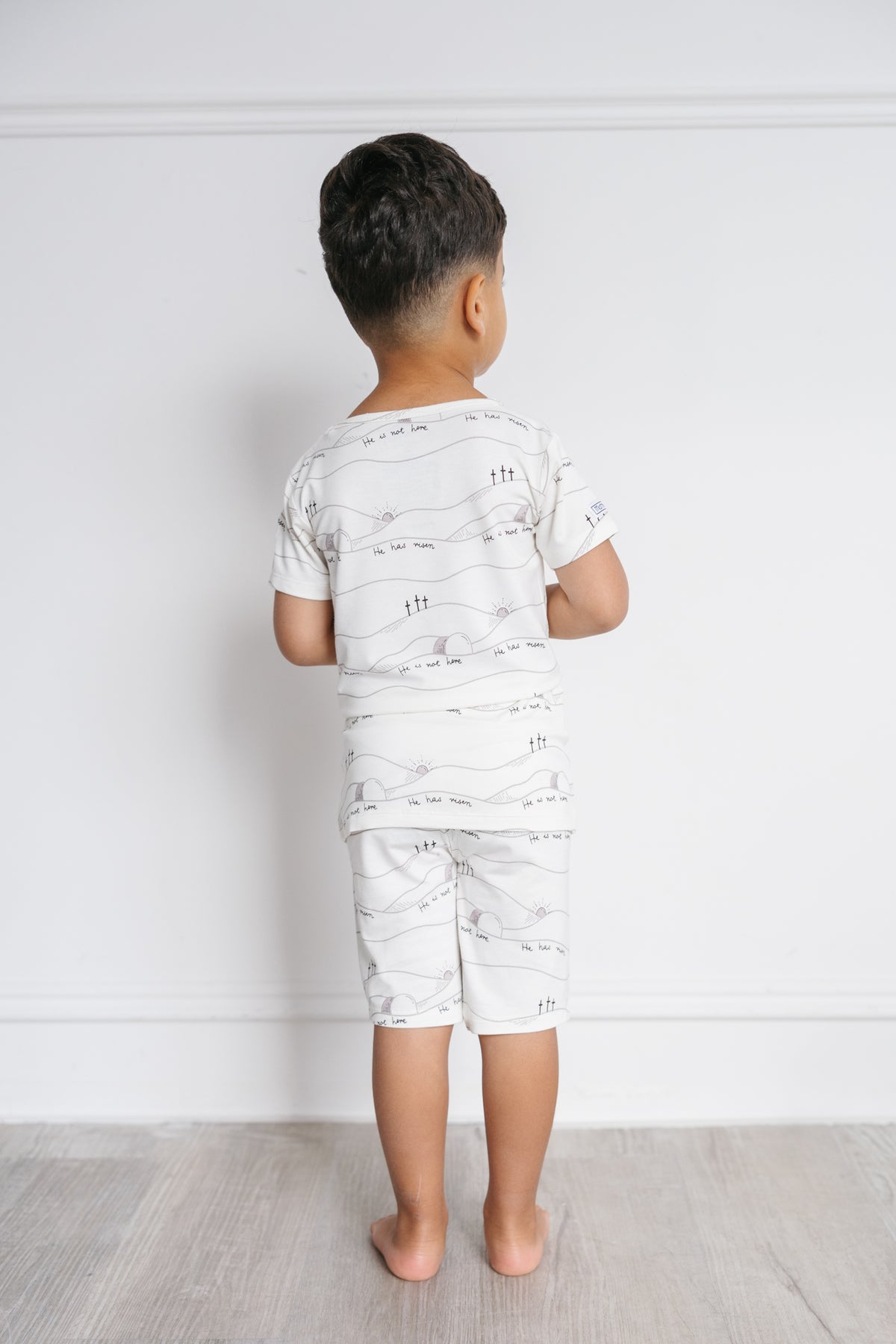 Early Sunday Morning PJ Shorts Set Bamboo