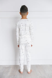 Early Sunday Morning PJ Long Sleeve Set Bamboo