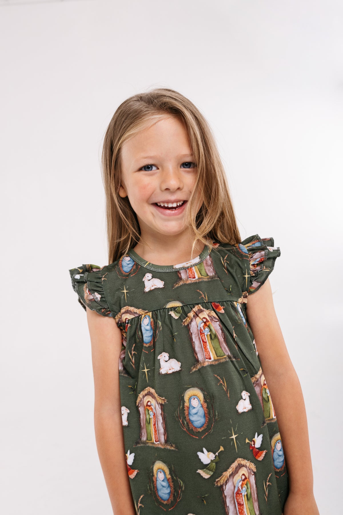 Prince of Peace Christmas PJ Girls Nightgown