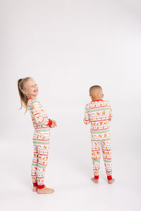 Sweet Baby Jesus Christmas PJ Long Sleeve & Pants Set Bamboo