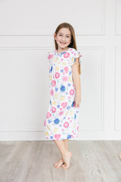 For God So Loved The World PJ Girls Nightgown Polyester