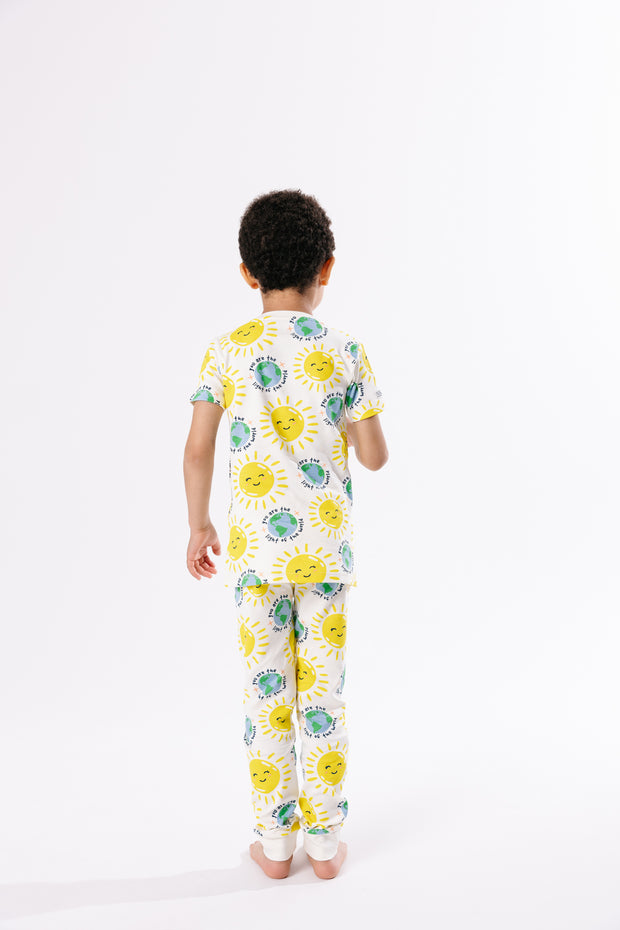 Light of the World Short Sleeve Set Cotton