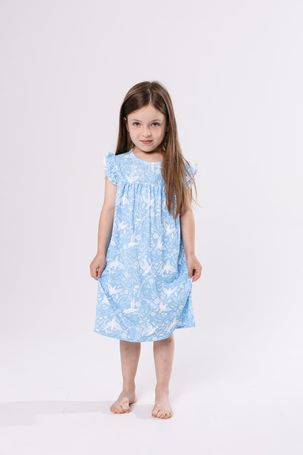 Birds of the Air PJ Girls Nightgown Polyester