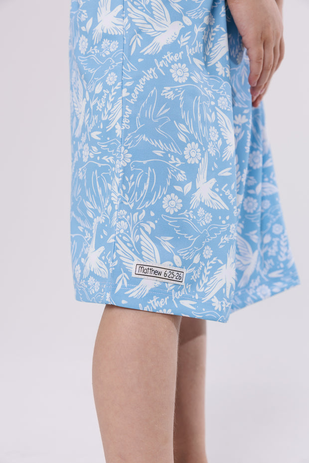 Birds of the Air PJ Girls Nightgown Polyester