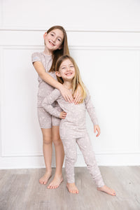 Salvation Garden Grey PJ Long Sleeve Set Bamboo