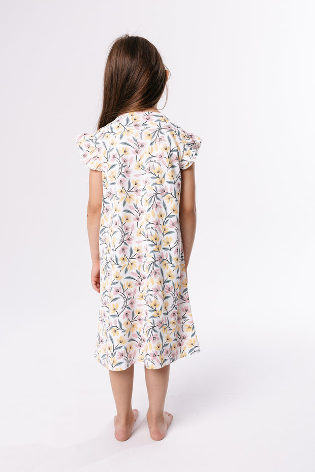 Consider the Lilies PJ Girls Nightgown Polyester