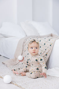 Glory to God Christmas PJ Footless Onesie Bamboo
