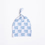 Jesus Is King Blue Knotted Hat Bamboo