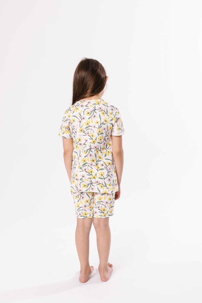 Consider the Lilies Shorts Set Cotton