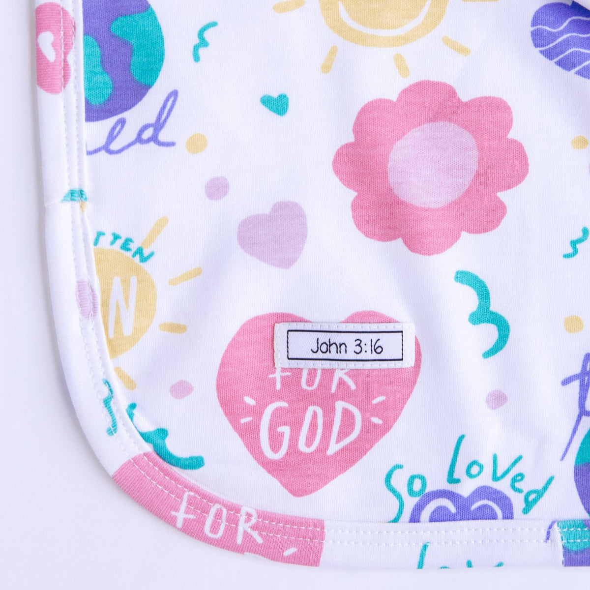 For God So Loved The World Swaddle Cotton