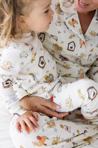 Away in a Manger PJ Long Sleeve Set Cotton