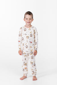 Away in a Manger PJ Long Sleeve Set Cotton