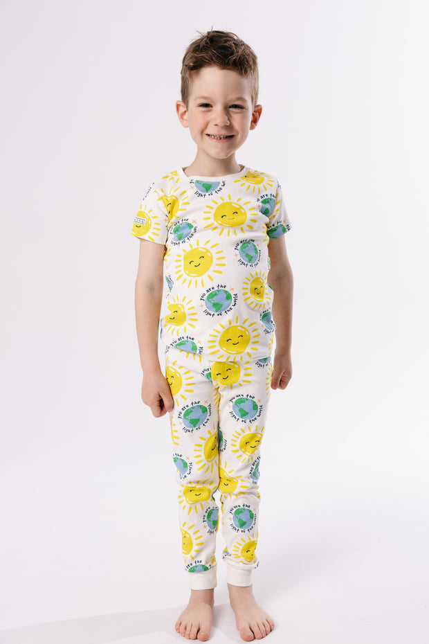 Light of the World Short Sleeve Set Cotton