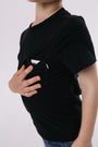 Kids Black Prayer Pocket T-Shirt | Short Sleeve