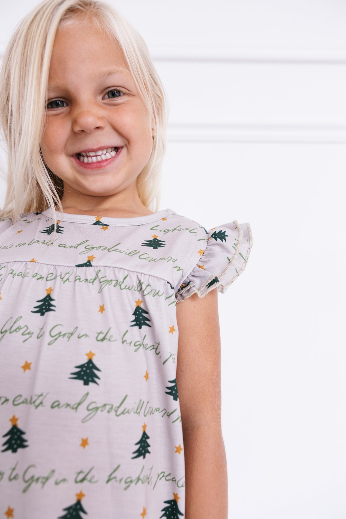 Glory to God Christmas PJ Girls Nightgown