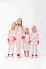 He First Loved Us Red PJ Long Sleeve Set Cotton