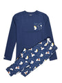 Heaven & Nature Sing PJ Mens Long Sleeve Jogger Set Cotton