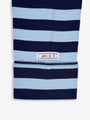 No Greater Love Blue Womens PJ Notch Collar Set Cotton