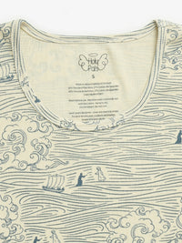 Walking on Water Womens PJ Jogger Set Ribbed Cotton/Bamboo Blend