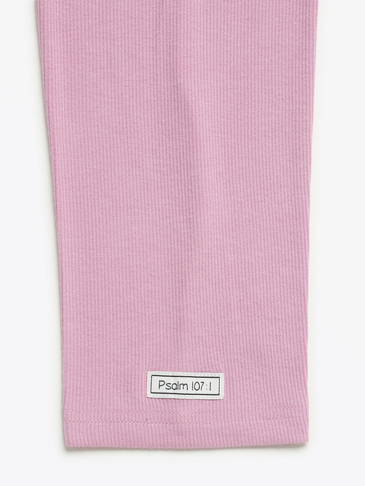 Solid Mauve Womens Nightgown PJ Ribbed Cotton/Bamboo Blend