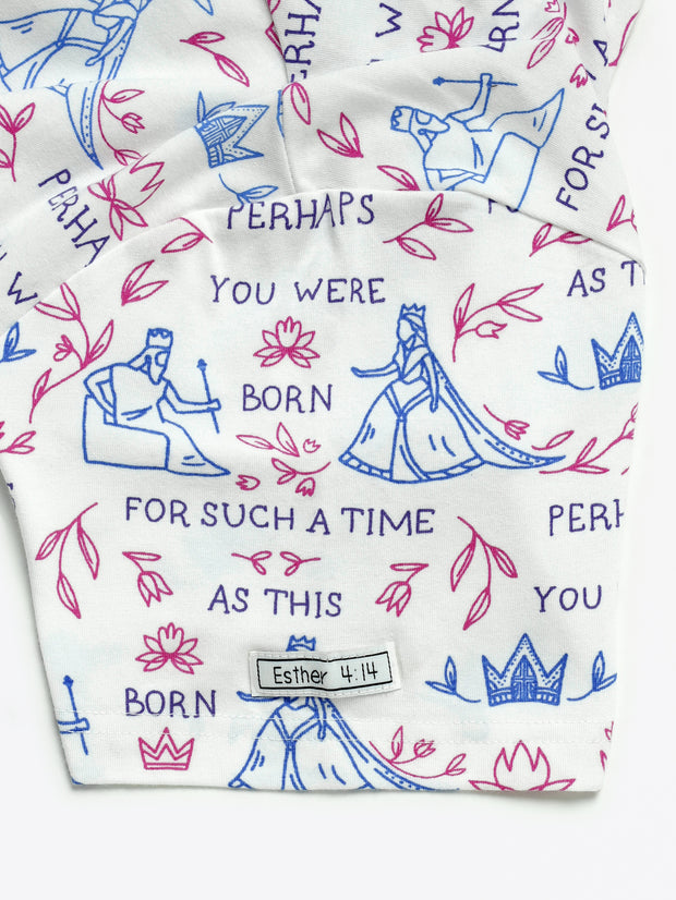 Queen Esther Women's PJ Relaxed Set Cotton
