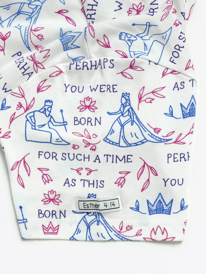 Queen Esther Women's PJ Relaxed Set Cotton