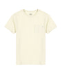 Kids Solid Beige Prayer Pocket T-Shirt Cotton | Short Sleeve