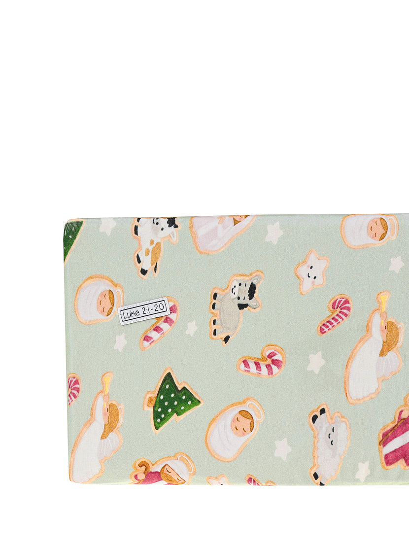 Gingerbread Jesus Bedsheet Cotton