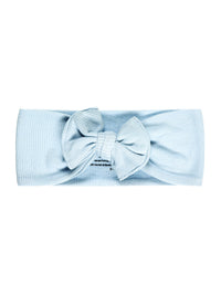God's Got My Back Blue Headband Ribbed Cotton-Bamboo Blend