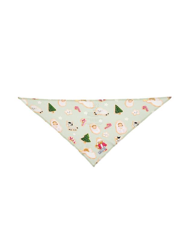 Gingerbread Jesus Pet Bandana Cotton