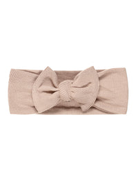 God's Got My Back Beige Headband Ribbed Cotton-Bamboo Blend