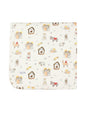 Away in a Manger Blanket Cotton