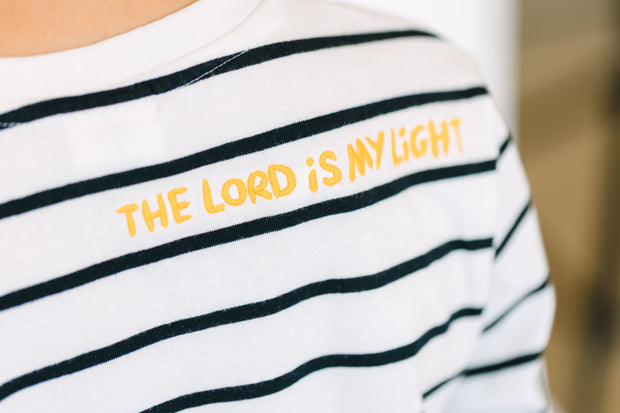 Kids The Lord is My Light Shirt Cotton | Long Sleeve