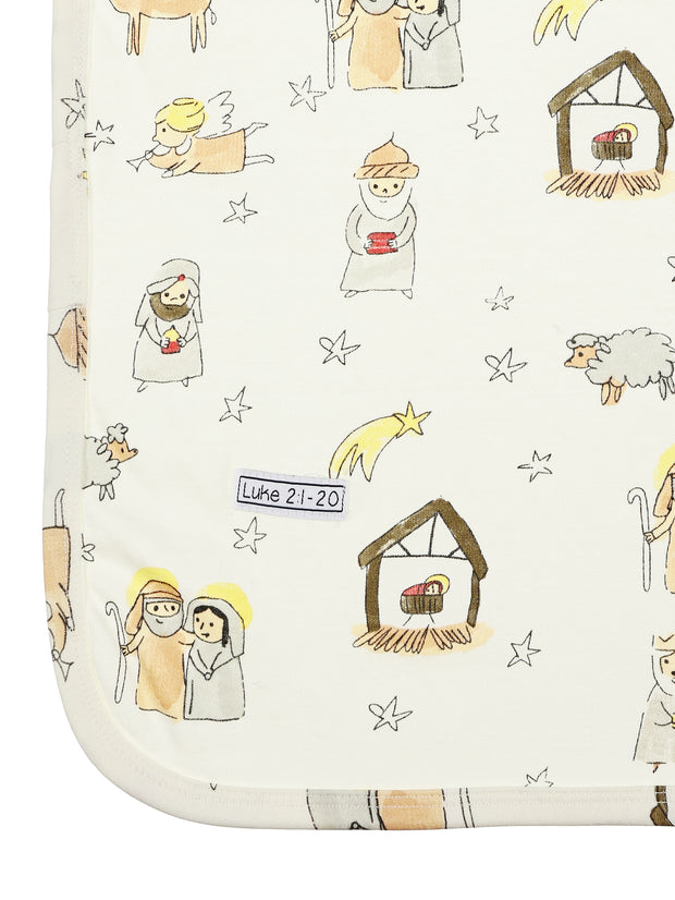 Away in a Manger Swaddle Cotton