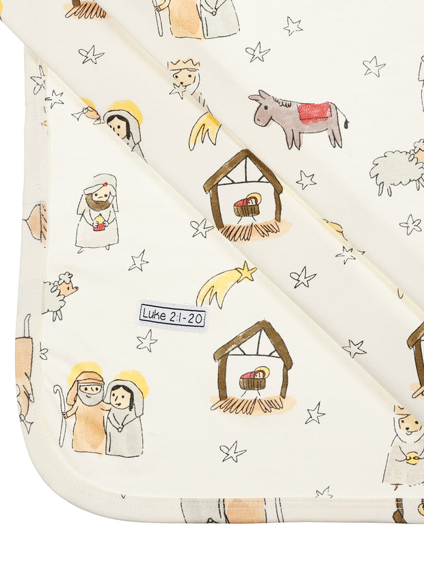 Away in a Manger Swaddle Cotton