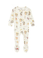 Away in a Manger PJ Footed Onesie Cotton