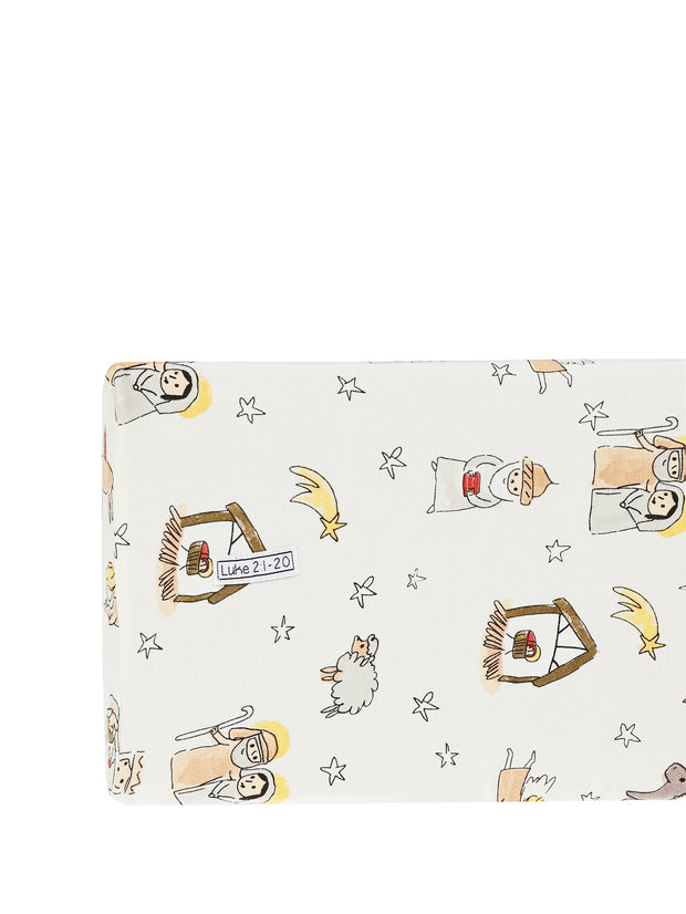 Away in a Manger Bedsheet Cotton