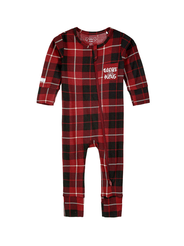 Newborn King PJ Footless Onesie Bamboo