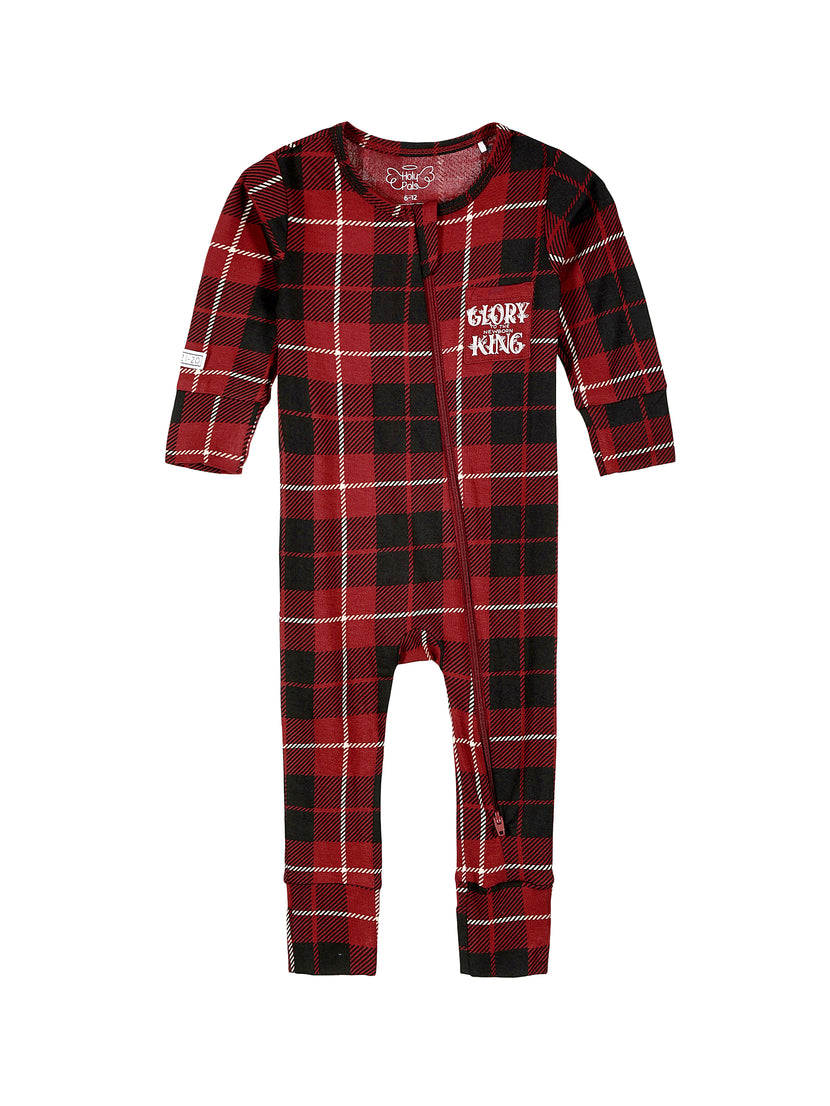 Newborn King PJ Footless Onesie Bamboo