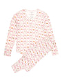 Let Us Adore Him PJ Womens Long Sleeve Jogger Set Bamboo
