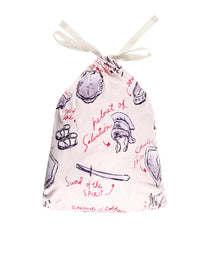 Armor of God Pink Bedsheet Bamboo