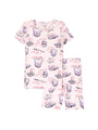 Armor of God Pink PJ Shorts Set Bamboo