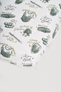 Armor of God White Bedsheet Bamboo