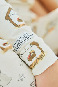 Away in a Manger PJ Long Sleeve Set Cotton