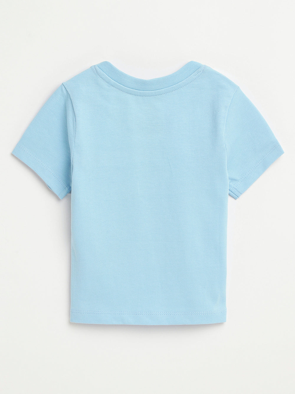 Baby Blue Prayer Pocket T-Shirt Cotton | Short Sleeve