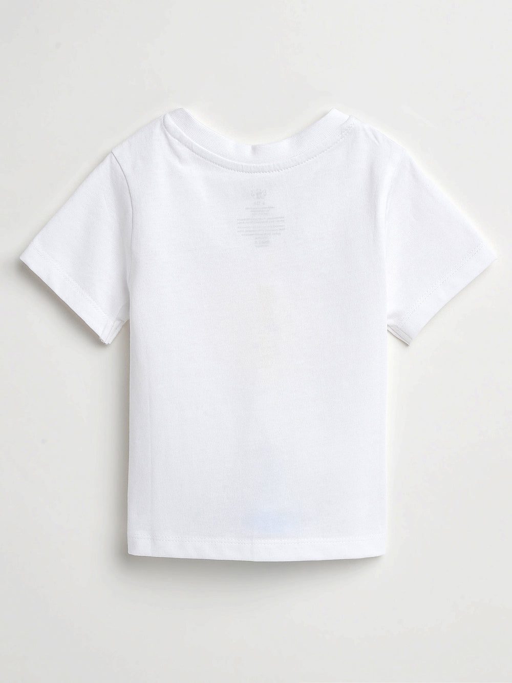 Baby White Prayer Pocket T-Shirt Cotton | Short Sleeve