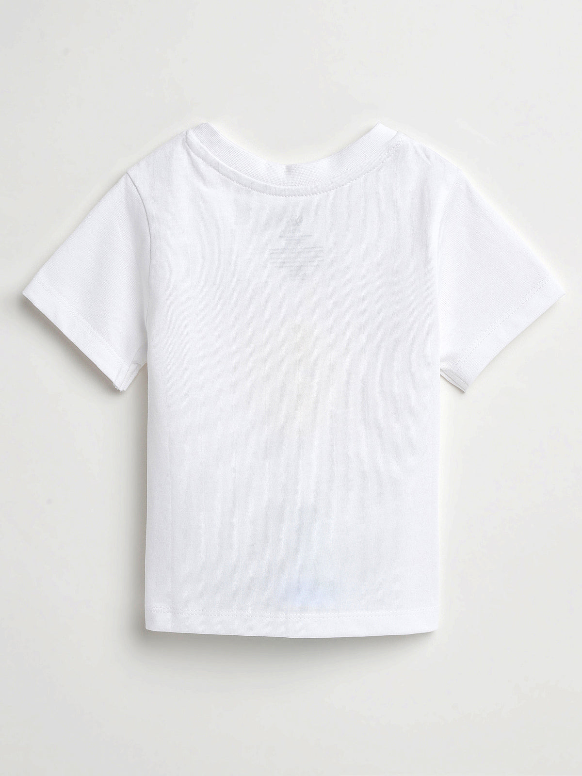 Baby White Prayer Pocket T-Shirt Cotton | Short Sleeve